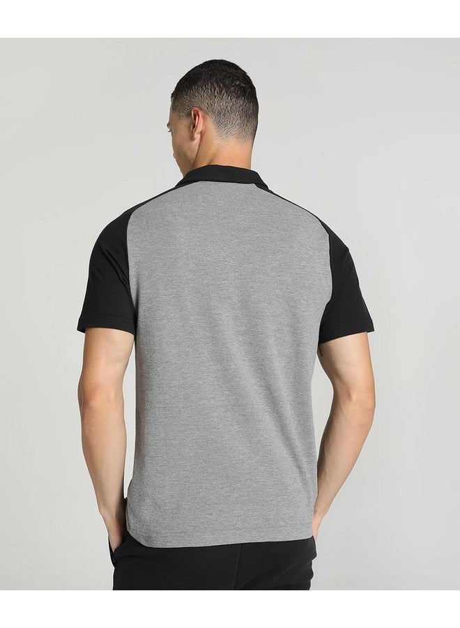 PUMA Puma Men's Solid Regular Fit T-Shirt (657991_Medium Gray Heather M) - Image 4