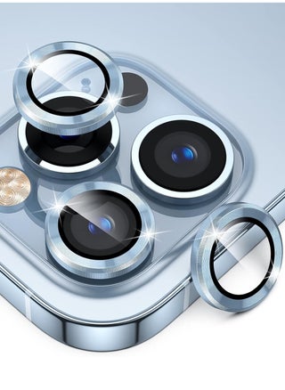 iPhone 13 Pro 3 Pcs Camera Lens Protector With 9H Tempered HD Glass Camera Cover Anti Scratch Aluminum Alloy Camera Ring, Blue - pzsku/Z632BE5A53DDC238EB0AEZ/45/_/1737453611/ea6c6dd1-ad7c-4910-83ab-d2595a89fb47