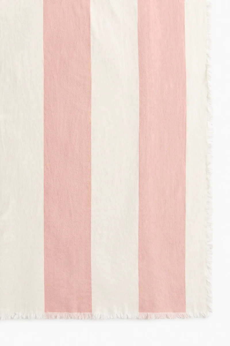 اتش اند ام شرشف مخطط من القطن