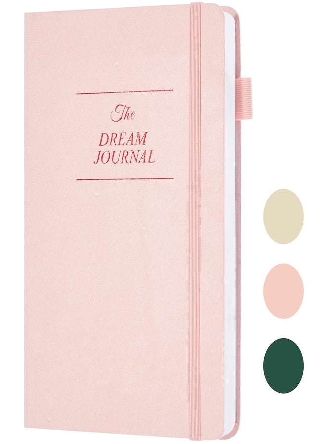 JUBTIC Dream Journal - Hardcover Dream Notebook, Guided Dream Diary to Record and Track Your Dreams, Interpretations and Thoughts before Sleeping. Ideal Gift for Women, Girls, Men(Pink) - Image 1