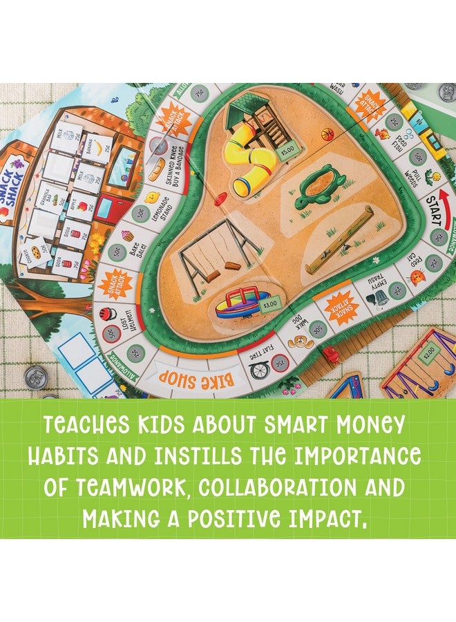 بيسبول كينجدام لعبة مجموعة أموال مملكة السلام - لعبة لوحية تعاونية لتعليم عادات مالية ذكية من خلال تعلم كيفية الادخار والمشاركة وإنفاق المال - Image 5