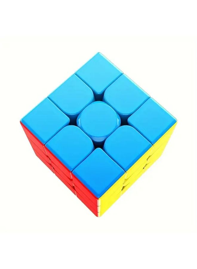 مكعب السرعة على شكل هرم 3x3 بدون ملصقات، لغز سحري سلس لألعاب العقل للأطفال والكبار - Image 2