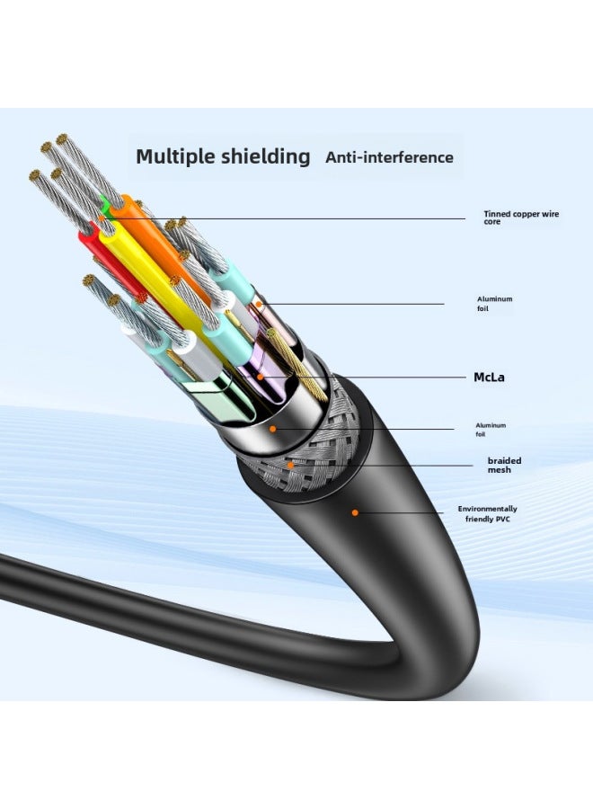 نيوترل كابل محول من Type-C إلى HDMI، كابل شاشة متطابقة بدقة 4K للهاتف المحمول والكمبيوتر، كابل تحويل من Type-C إلى HDMI - Image 3