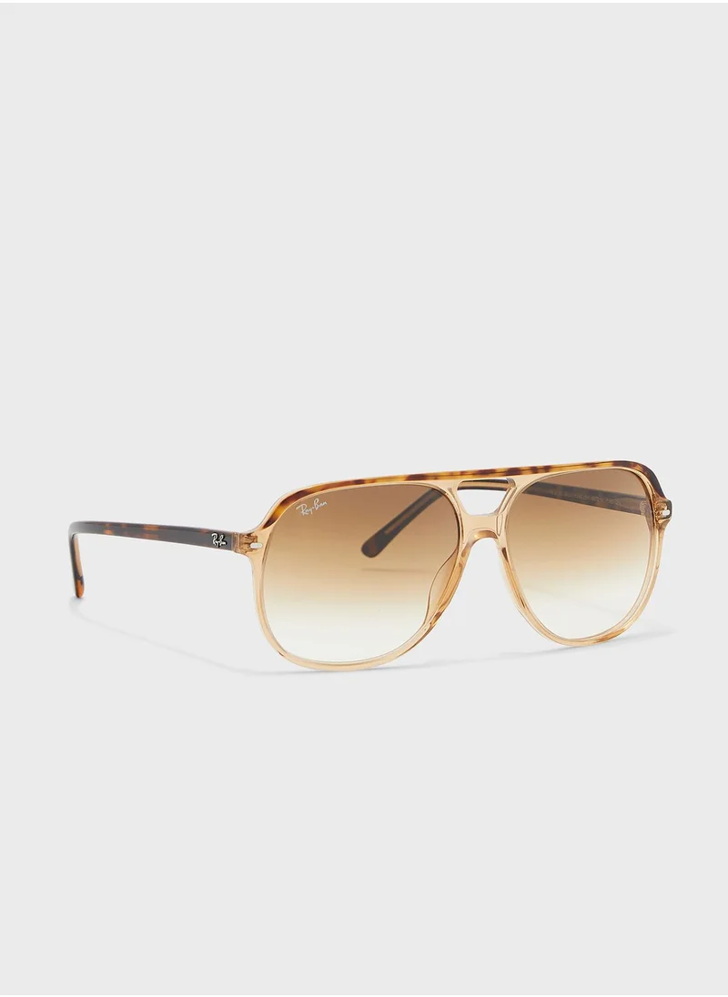 Ray-Ban 0Rb2198 Bill Square Sunglasses