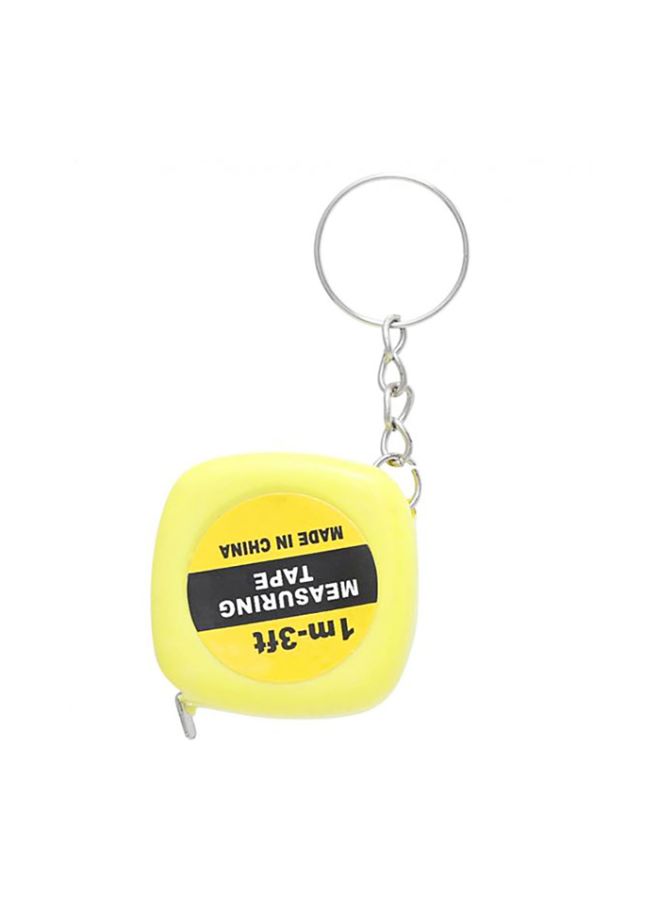 NIBEMINENT Plastic Measuring Tape Keychain
