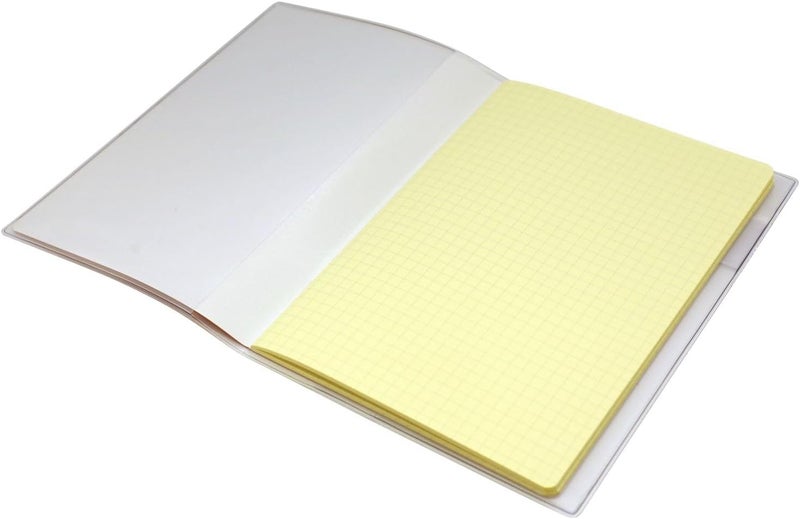 Delfonics Rollbahn Note Clear Cover: 5-1/2 in. x 7 in. (Clear) / for B6 / no Notebook Included - Image 3