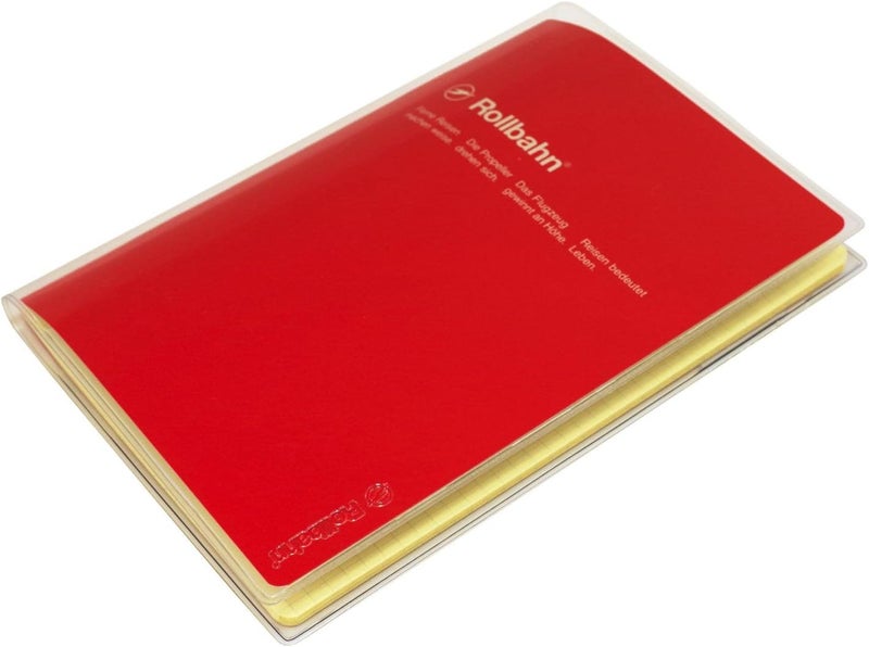 Delfonics Rollbahn Note Clear Cover: 5-1/2 in. x 7 in. (Clear) / for B6 / no Notebook Included - Image 4