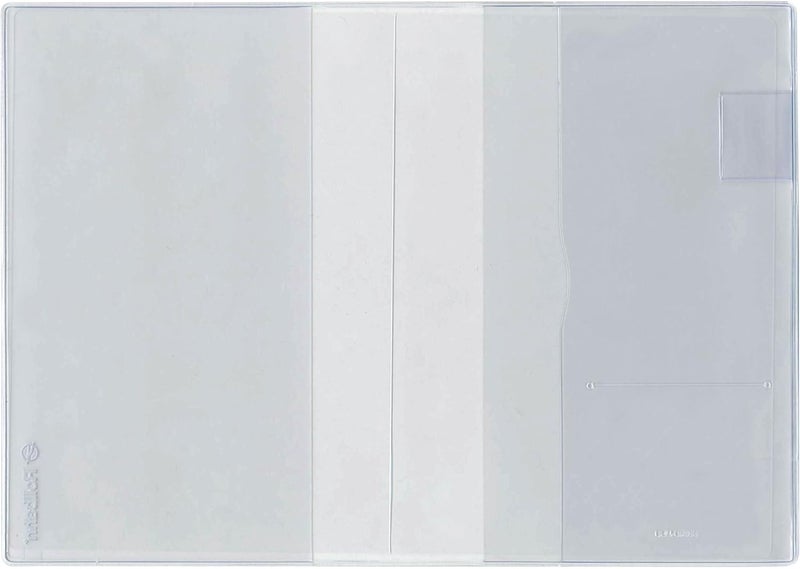 Delfonics Rollbahn Note Clear Cover: 5-1/2 in. x 7 in. (Clear) / for B6 / no Notebook Included - Image 2
