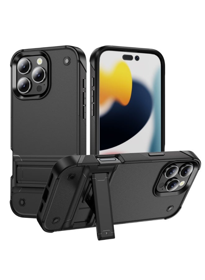 LENOK iPhone 16 pro max Case, Military-Grade Heavy-Duty Armor Case, Rugged, Shockproof, with Kickstand, fingerprint resist, for iPhone 16 pro max (16 PRO MAX) - Image 1