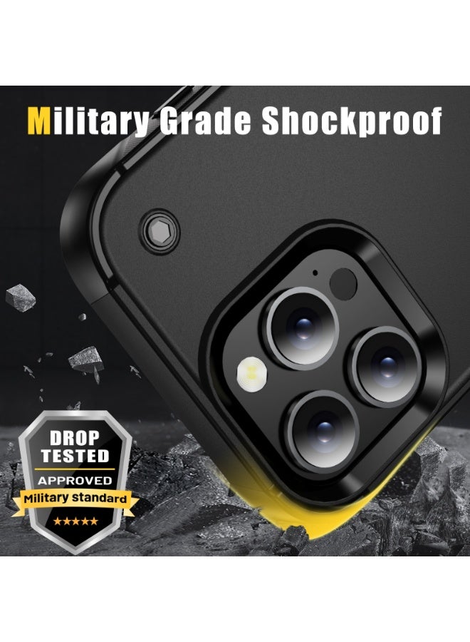 LENOK iPhone 16 pro max Case, Military-Grade Heavy-Duty Armor Case, Rugged, Shockproof, with Kickstand, fingerprint resist, for iPhone 16 pro max (16 PRO MAX) - Image 5