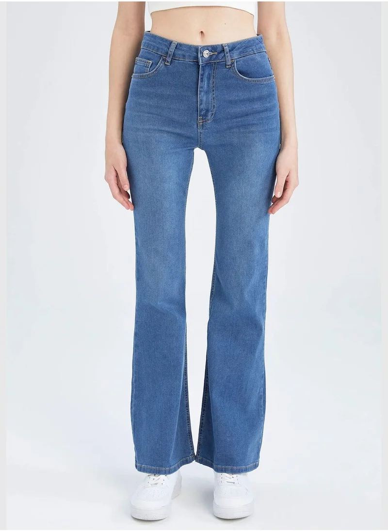 DeFacto Basic High Waisted Culotte Jeans