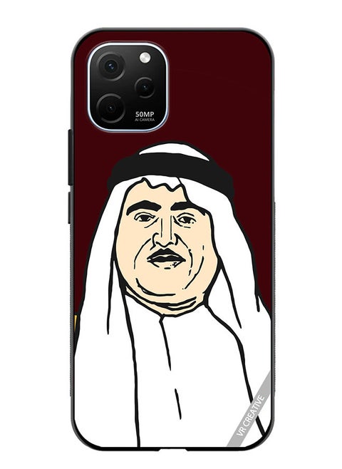 Protective Case Cover For Huawei Enjoy 50z Sheikh Khalid Bin Mohammed Al Qasimi Design Multicolour