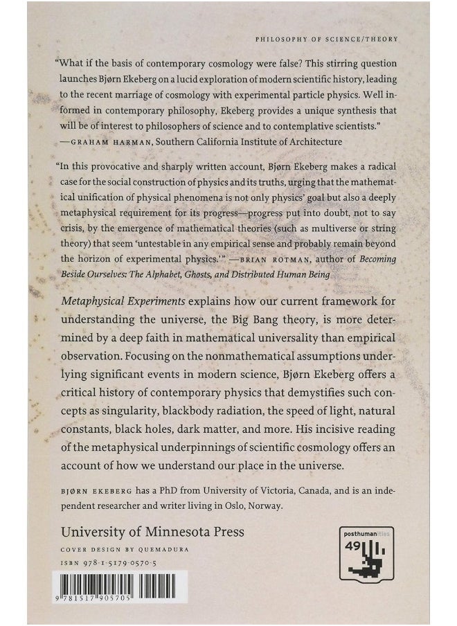 null - Metaphysical Experiments: Physics and the Invention of the Universe - Image 1