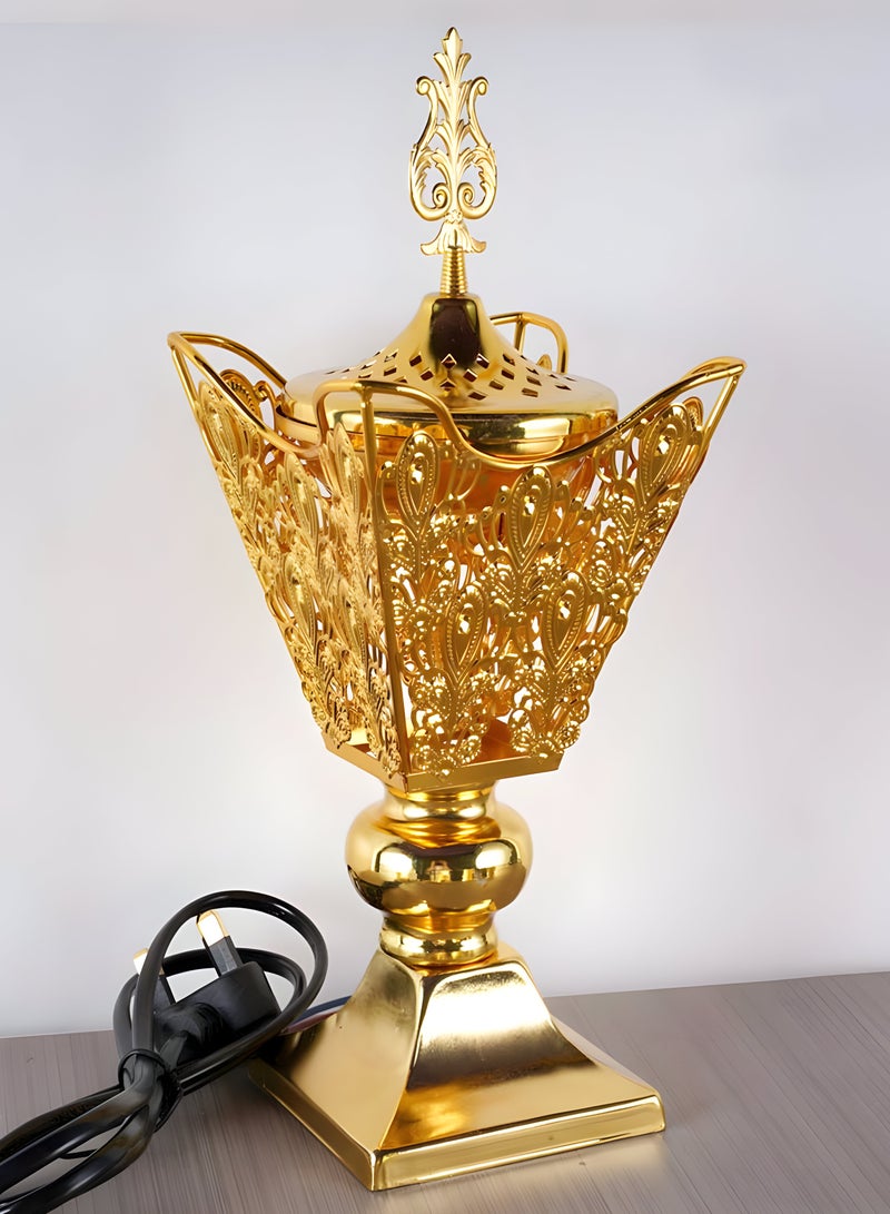 Premium Electric Incense Oud Holder Luxurious design for Home and Office Fragrance - Image 1