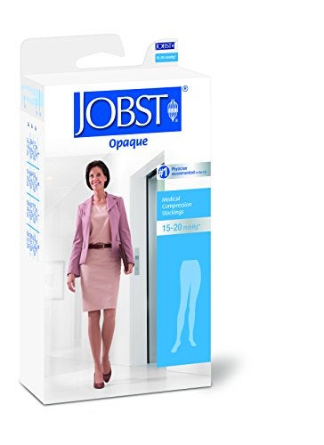 JOBST جوبست بي إس إن الطبية 115221 جوست جوارب ضغط غير شفافة حتى الخصر 1520 مم زئبق مغلقة من الأمام متوسطة كلاسيكية سوداء - Image 5