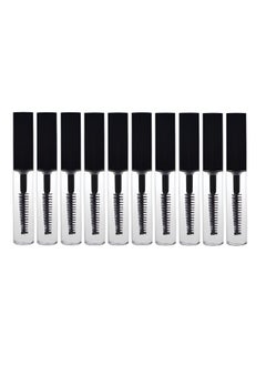 Vinayakart 4Ml Mascara Tube, Mascara Bottle, Contenner Plastic Empty Mascara Tube Wand Eyelash Cream Container Bottle For Castor Oil Brush Kit Combo With Dotes For Women Pack Of 2Pcs  - Image 4