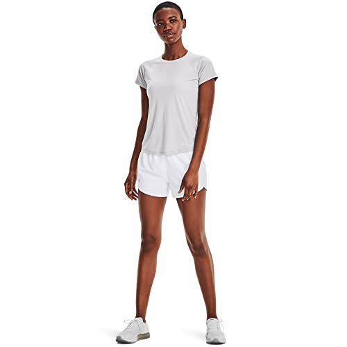 Under Armour Women's Fly By 2.0 Running Shorts , White (100)/White , X-Large - Image 3