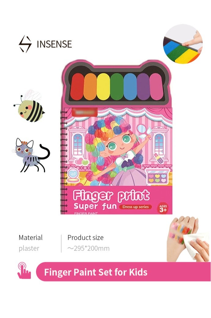 INSENSE Finger Paint Set for Kids – Fun and Safe Educational Toy for Creative Development - Image 1