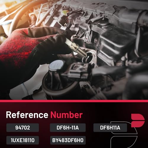 BDFHYK 94702 Iridium Spark Plugs Compatible with Nissan Rogue 2014-2020 2.5L L4, 2013-2018 Altima 2.5L L4 Engines Replacement for DF6H-11A DF6H11A 1UXE18110 BY483DF6H0 Set of 4 - Image 3