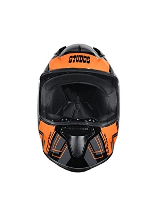 STUDDS - HELMET FULL FACE THUNDER STUDDS WITH SPOILER AND CLEAR VISOR - Image 1