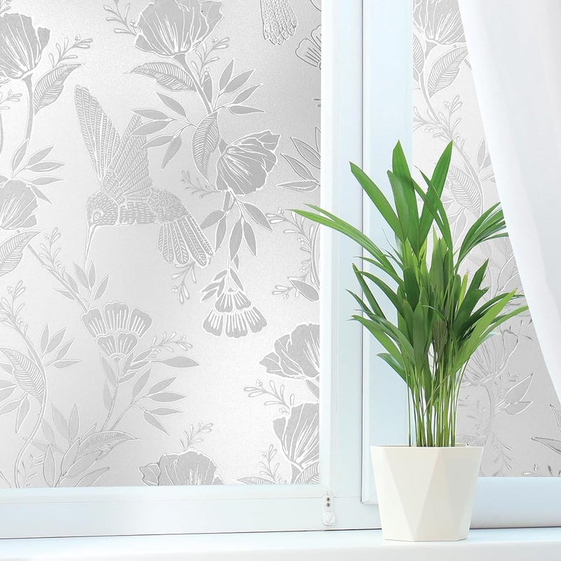 Artscape Anna 24 x 36 Inch Window Film, Made in USA â€“ Provides Decorative Privacy, Non-Adhesive, Textured Glass Pattern, UV Protection, Easy to Apply and Removable - Image 2
