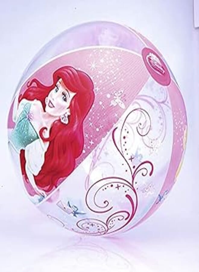 Bestway Disney Princess Inflatable Beach Ball , Pink , 91042