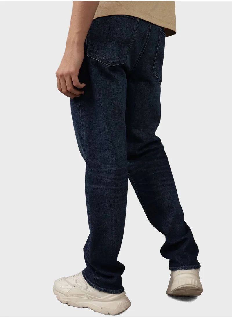 American Eagle Rinse Wash Essential  Straight Fit Jeans