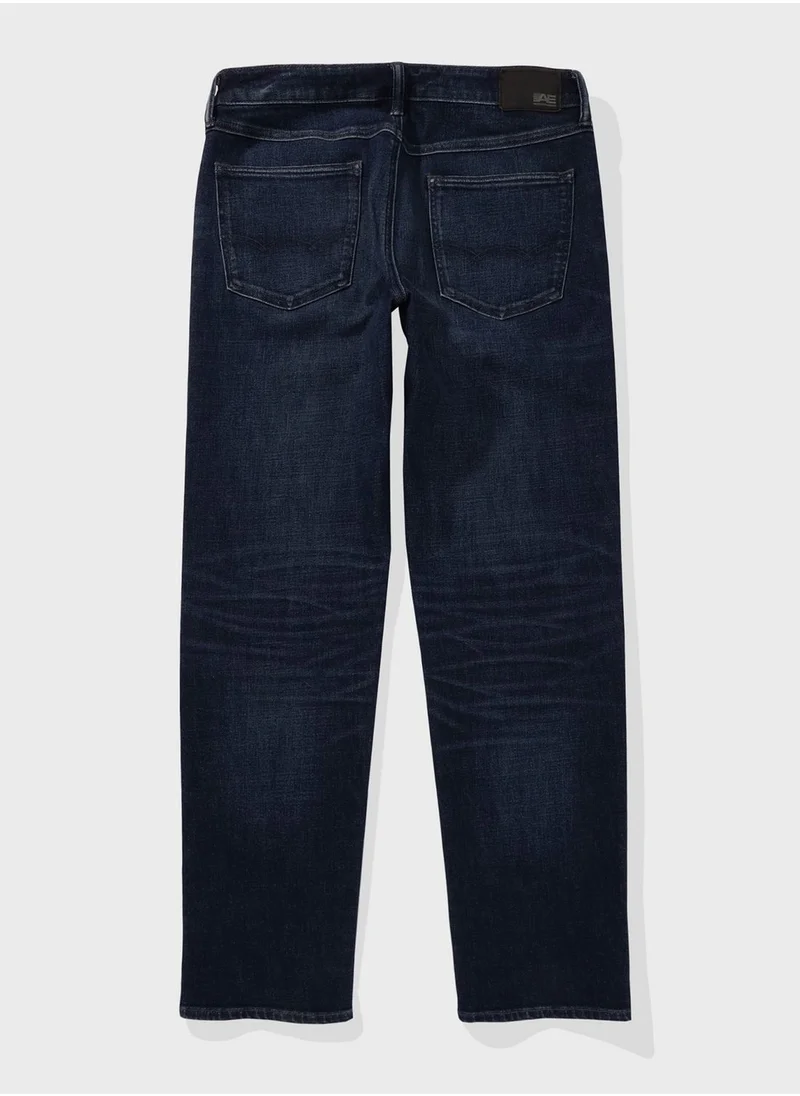 American Eagle Rinse Wash Essential  Straight Fit Jeans