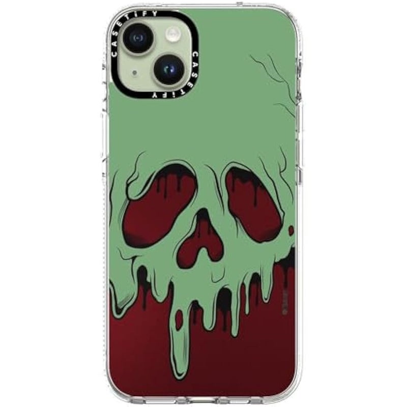 Casetify Clear iPhone 15 Plus Case 【Villains Co-Lab/Not Yellowing / 6.6ft Drop Protection/Compatible with Magsafe】 - Poison Apple - Clear - Image 3