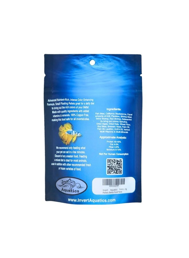 Invert Aquatics حبوب بيتا الملونة المتطرفة - طعام بيتا عائم معزز للألوان الفائقة - Image 2