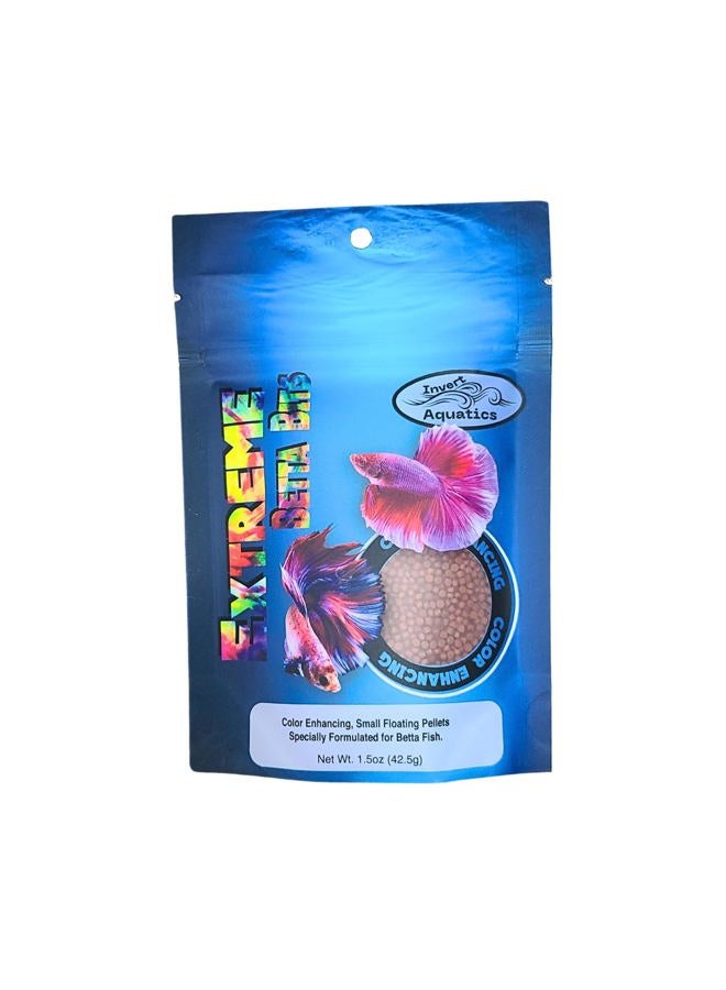 Invert Aquatics حبوب بيتا الملونة المتطرفة - طعام بيتا عائم معزز للألوان الفائقة - Image 1