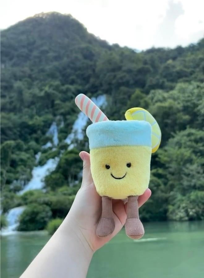 Jellycat Amuseables Lemonade Plush Toy — Soft Smiling Drink Plush, Cute Home & Desk Decoration - Image 3