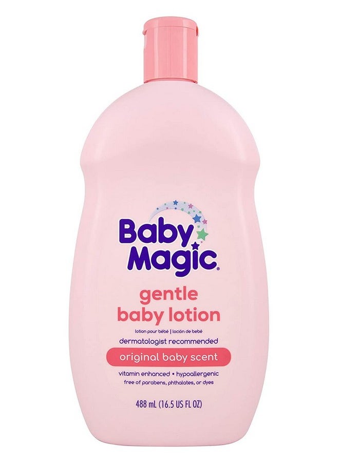 Baby Magic - Baby Lotion Gentle 16.5 Ounce Baby Scent (488Ml) (2 Pack) - Image 1