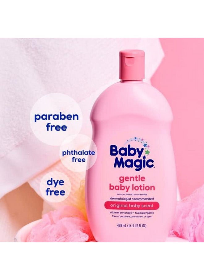 Baby Magic - Baby Lotion Gentle 16.5 Ounce Baby Scent (488Ml) (2 Pack) - Image 1