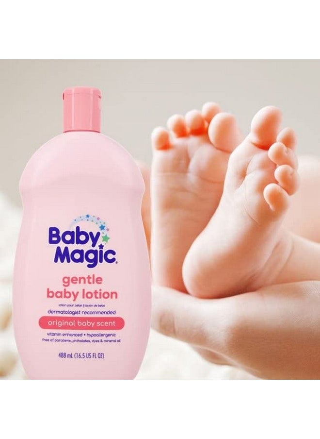 Baby Magic - Baby Lotion Gentle 16.5 Ounce Baby Scent (488Ml) (2 Pack) - Image 1