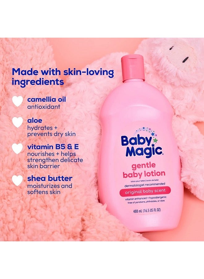 Baby Magic - Baby Lotion Gentle 16.5 Ounce Baby Scent (488Ml) (2 Pack) - Image 1