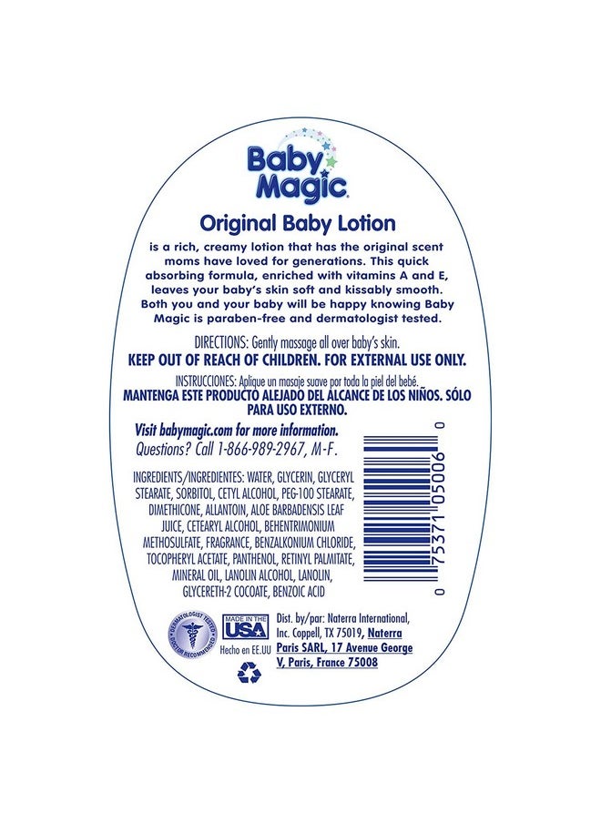 Baby Magic - Baby Lotion Gentle 16.5 Ounce Baby Scent (488Ml) (2 Pack) - Image 1