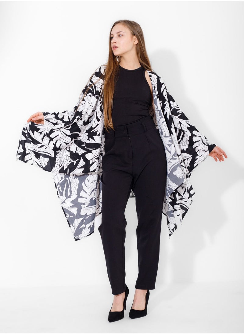 Kava - Long Sleeve Fancy Embroidered Cardigan - Image 1
