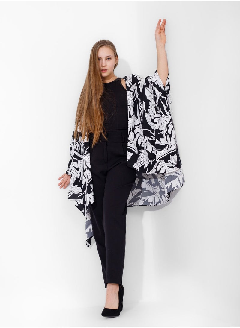 Kava - Long Sleeve Fancy Embroidered Cardigan - Image 1