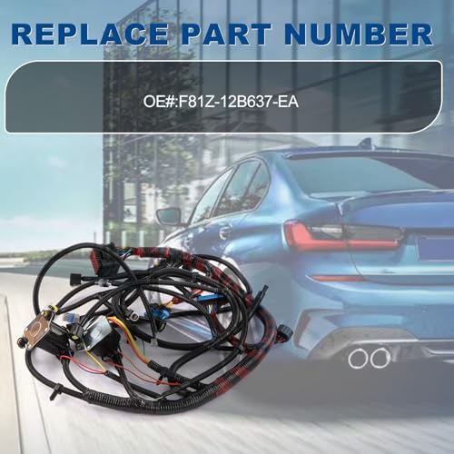 INGKAN F81Z-12B637-EA Engine Wiring Harness Fits for Ford Excursion/F-250/ F-350/ F-450/ F-550 1999 2000 2001 7.3L V8 Diesel Turbo OE F81Z-12B637-EA - Image 3