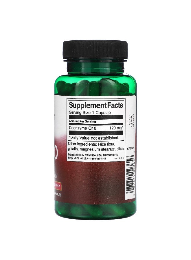 Swanson, CoQ10, High Potency, 120 mg, 100 Capsules - Image 2