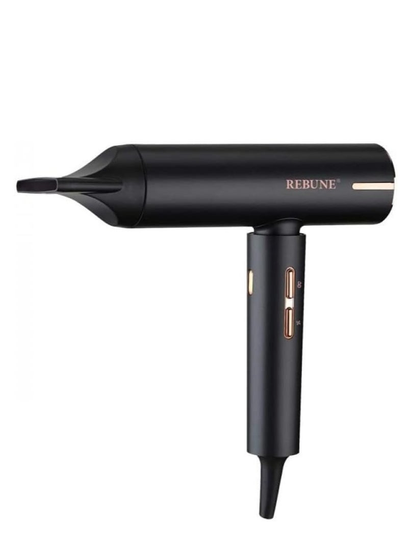 REBUNE 1800W, High Speed Air Dryer With Air Purification Function Black - Image 2