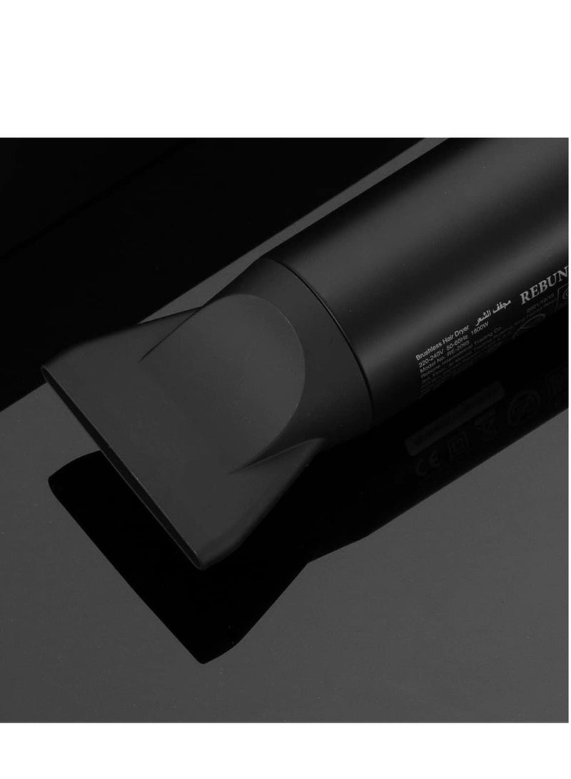 REBUNE 1800W, High Speed Air Dryer With Air Purification Function Black - Image 4