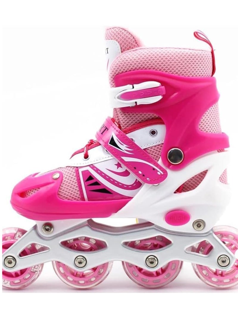 سبال مجموعة كاملة من الزلاجات الدوارة للأطفال ذات الفلاش الواحد والزلاجات الدوارة للبالغين والزلاجات القابلة للتعديل - Image 2