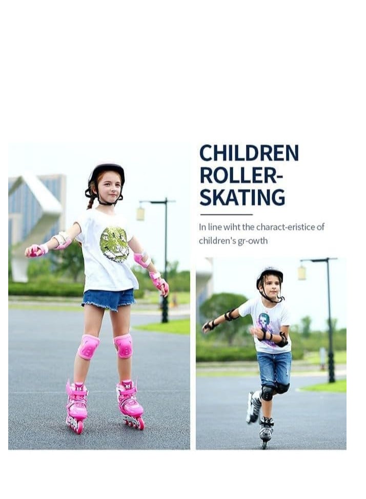 سبال مجموعة كاملة من الزلاجات الدوارة للأطفال ذات الفلاش الواحد والزلاجات الدوارة للبالغين والزلاجات القابلة للتعديل - Image 5