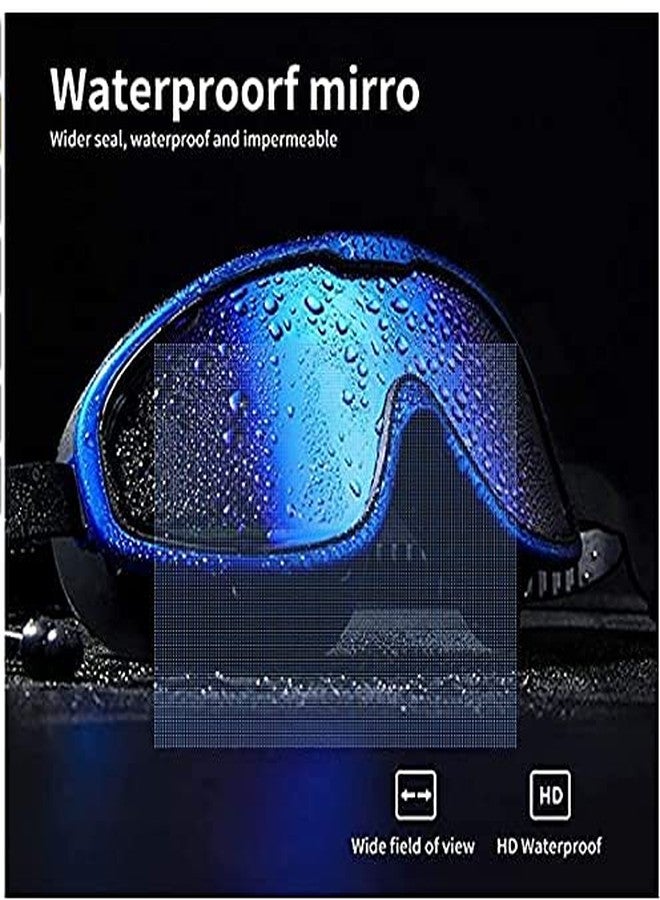 Ostin Swim Goggles, Swimming Goggles No Leaking Anti Fog UV Protection Crystal Clear Vision Triathlon Swim Goggles with Free Protection Case for Adult Men Women Youth Teens. - Image 4