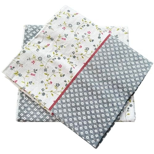 Homescape 100% Fine Cotton Summer Topsheet/Odhne wali Chaddar Single Bed 300 TC (grey_Pack of 2) - Image 3