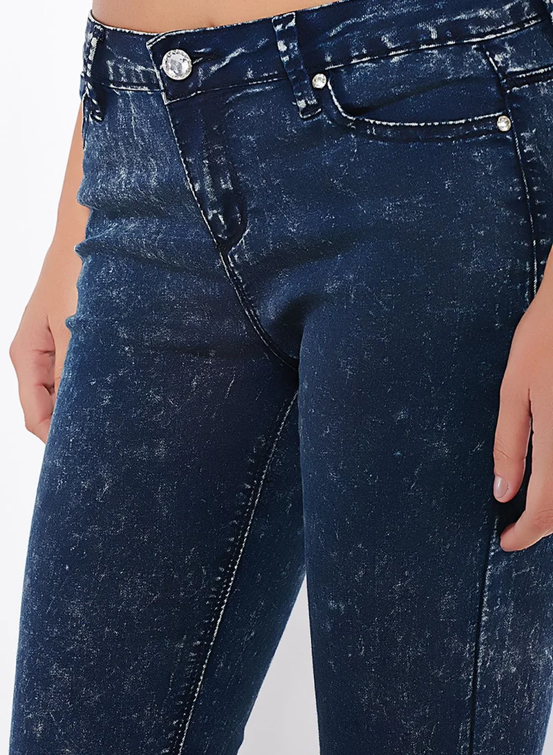 BRAVE SOUL Acid Wash Jeggings