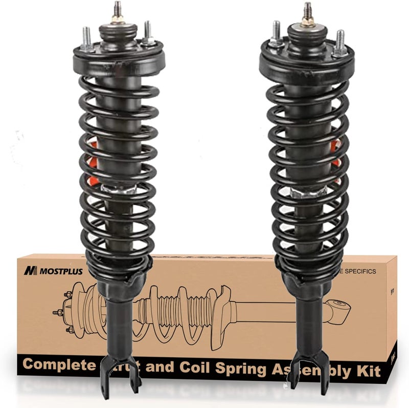 MOSTPLUS Rear Pair Complete Strut Spring Assembly Compatible for 1996-2000 Honda Civic 171292 - Image 1