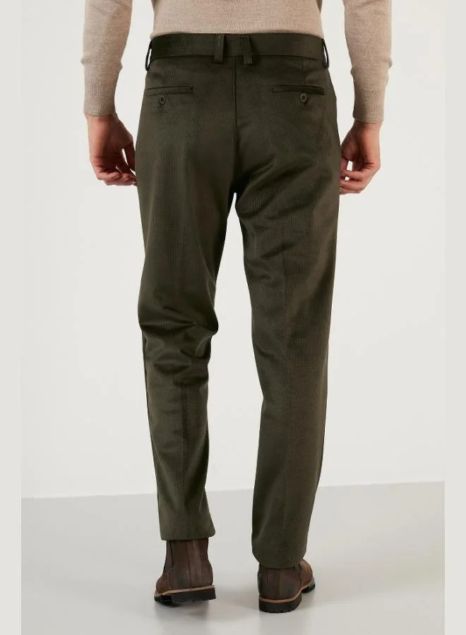 Buratti  Buratti Normal Waist Regular Fit Straight Leg Velvet Trousers Men's VELVET TROUSERS 645MERLIN for Men | Best Price UAE